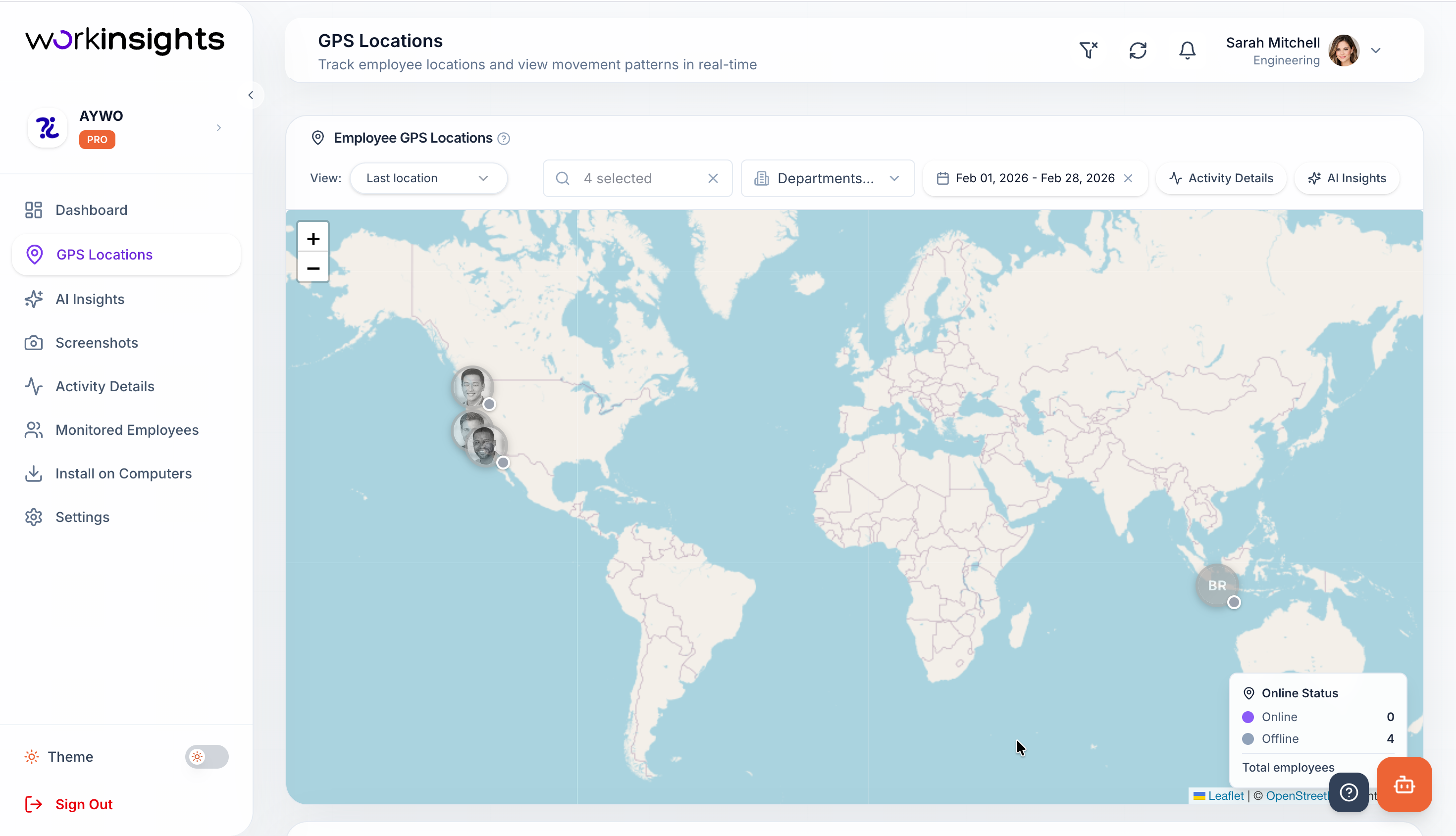 Employee Monitoring & Tracking Built for Teams | WorkInsights